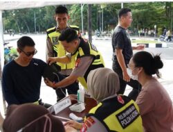Wujud Pelayanan Prima Polri, Rumkit Bhayangkara Hadirkan Pemeriksaan Kesehatan Gratis di CFD