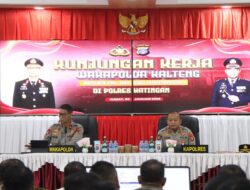 Saat Kunker di Polres Katingan, Wakapolda Kalteng Tekankan Pengoptimalan Fungsi Pamapta, Layanan 110 dan SPKT