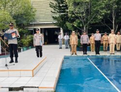 Perkuat Disiplin dan Cegah Bullying, Kasatbinmas Polresta Palangka Raya Jadi Pembina Upacara di SMAN 1