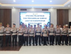 Kombes Pol Rudi Asriman, Alumni Akpol 2000 Resmi Jabat Kabidpropam Polda Kalteng