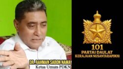 *Memo Dr. Rahman Sabon Nama: Menyelamatkan Moralitas Bangsa dan Menata Ulang Sistem Pemerintahan*