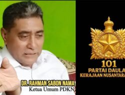 *Memo Dr. Rahman Sabon Nama: Menyelamatkan Moralitas Bangsa dan Menata Ulang Sistem Pemerintahan*