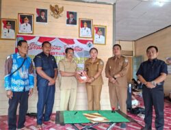 CAMAT SERIBU RIAM NIKO SANTORO HADIRI SERAH TERIMA JABATAN (SERTIJAB) KEPALA DESA MUARA JOLOI 2.