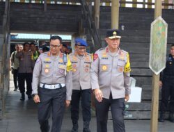 Kapolda Kalteng Ikuti Vicon Kapolri, Fokus Pengamanan Wisata dan Arus Balik Operasi Ketupat