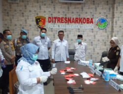 Polda Kalteng Musnahkan 1,09 Kg Sabu dari 12 Kasus, 20 Tersangka Terlibat