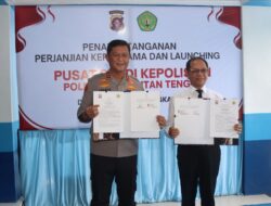 Perkuat Profesionalisme, Polda Kalteng Gandeng UPR Dirikan Pusat Studi Kepolisian