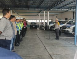 Pimpin Apel Ops Ketupat Telabang 2026, Dirlantas Polda Kalteng Tekankan Pelayanan Mudik Aman