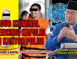 *Hukum Rimba di Kantor Polisi, Ditonton Polisi; Wilson Lalengke Desak Kapolri Tangkap Fadh Arafiq dan Istrinya*