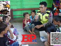 *Peduli Kesehatan Masyarakat Pelosok, Rumkit Bhayangkara Layani Kesehatan Warga Danau Tundai*