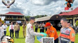 Kunker di Polres Bartim, Wakapolda Kalteng Cek Kesiapsiagaan Dalmas dan Karhutla hingga Salurkan Bansos untuk Relawan