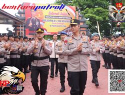 Wakapolda Kalteng Sampaikan 4 Pesan Strategis Saat Kunker di Polres Barut