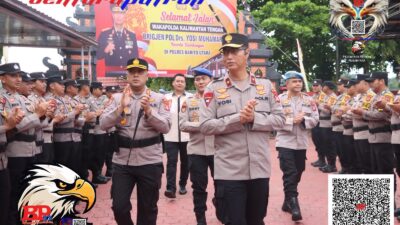 Wakapolda Kalteng Sampaikan 4 Pesan Strategis Saat Kunker di Polres Barut