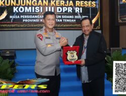 Kunjungan Kerja ke Provinsi Kalteng, Komisi III DPR RI Apresiasi Kinerja Polda Kalteng