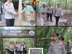Jaga Kelestarian Konservasi, Wakapolda Kalteng Tinjau TNTP Antisipasi Karhutla
