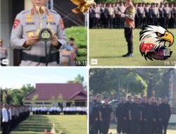Pimpin Apel Pagi, Kapolda Kalteng Apresiasi Personel dalam Pengamanan Hari Buruh