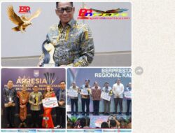 Bupati Murung Raya Terima Penghargaan Kepala Daerah Berprestasi dari Kemendagri.