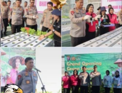 Polda Kalteng bersama Bhayangkari Perkuat Ketahanan Pangan Melalui Green House Hidroponik