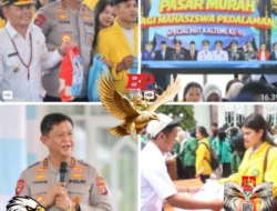 Kapolda Apresiasi Pasar Murah Spesial HUT Kalteng ke-69, Bantu Masyarakat dan Mahasiswa Pedalaman