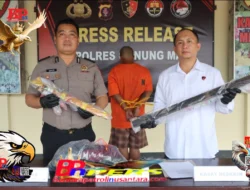 Sinergi Cepat Polres Gunung Mas dan Warga: Buron Kasus Pembunuhan Tewah Berhasil Diringkus di Pondok di Wilayah Kapuas