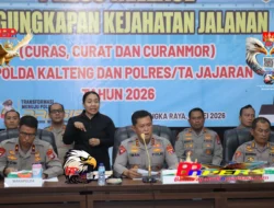 Polda Kalteng Ungkap 121 Kasus Kejahatan Jalanan Periode Januari hingga Mei 2026, 233 Tersangka Berhasil Diamankan