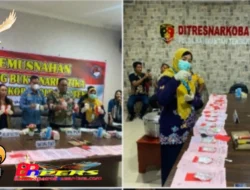 Polda Kalteng Musnahkan Hampir 489 Gram Sabu dan 38 Butir Ekstasi dari 15 Kasus Narkoba
