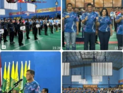 Meriahkan HUT Bhayangkara ke-80, Polda Kalteng Gelar Kejuaraan Bulutangkis