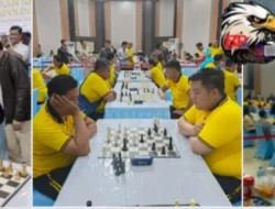 81 Peserta Siap Bersaing Ketat di Kejuaraan Catur Kapolda Kalteng Cup 2026