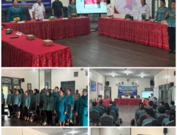 Camat Seribu Riam Lantik TP.PKK Kecamatan dan TP.PKK desa.