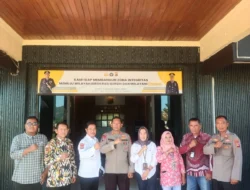 Kunjungan kerja pengurus POKDAR Kamtibmas Bhayangkara daerah Polda NTB silaturahmi ke Mapolres KSB