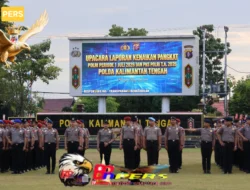 Momentum Hari Bhayangkara ke-80, 863 Personel Polda Kalteng dan Polres Jajaran Naik Pangkat