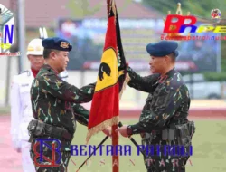 Kapolda Kalteng Pimpin Sertijab Dansatbrimob, Tongkat Komando Resmi Beralih kepada Kombes Pol. Dieno Hendro Widodo
