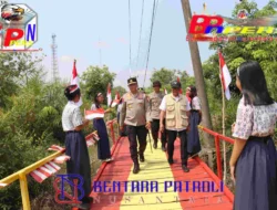 Polda Kalteng Bangun Empat Jembatan Merah Putih Presisi, Perkuat Akses Warga