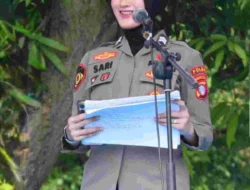 Personel Polda Kalteng Briptu Sari Julianti Jadi Pembawa Acara HUT ke-81 RI, Wakili Polwan Indonesia