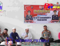 Songsong Hari Kemerdekaan RI ke-81, Polda Kalteng Bersama Bhayangkari Anjangsana ke Panti Asuhan di Palangka Raya