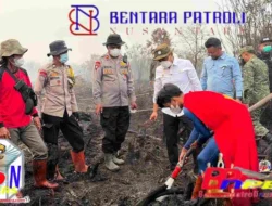 Kapolda Kalteng Dampingi Menteri Kehutanan Tinjau Karhutla di Palangka Raya dan Tumbang Nusa