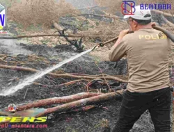 Inovasi Cairan Pemadam Shabodama, Terobosan Personel Polda Kalteng Atasi Karhutla di Lahan Gambut