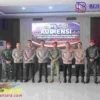Perkuat Sinergitas TNI-Polri, Kapolda Kalteng Audiensi Bersama Kopassus Grup 4